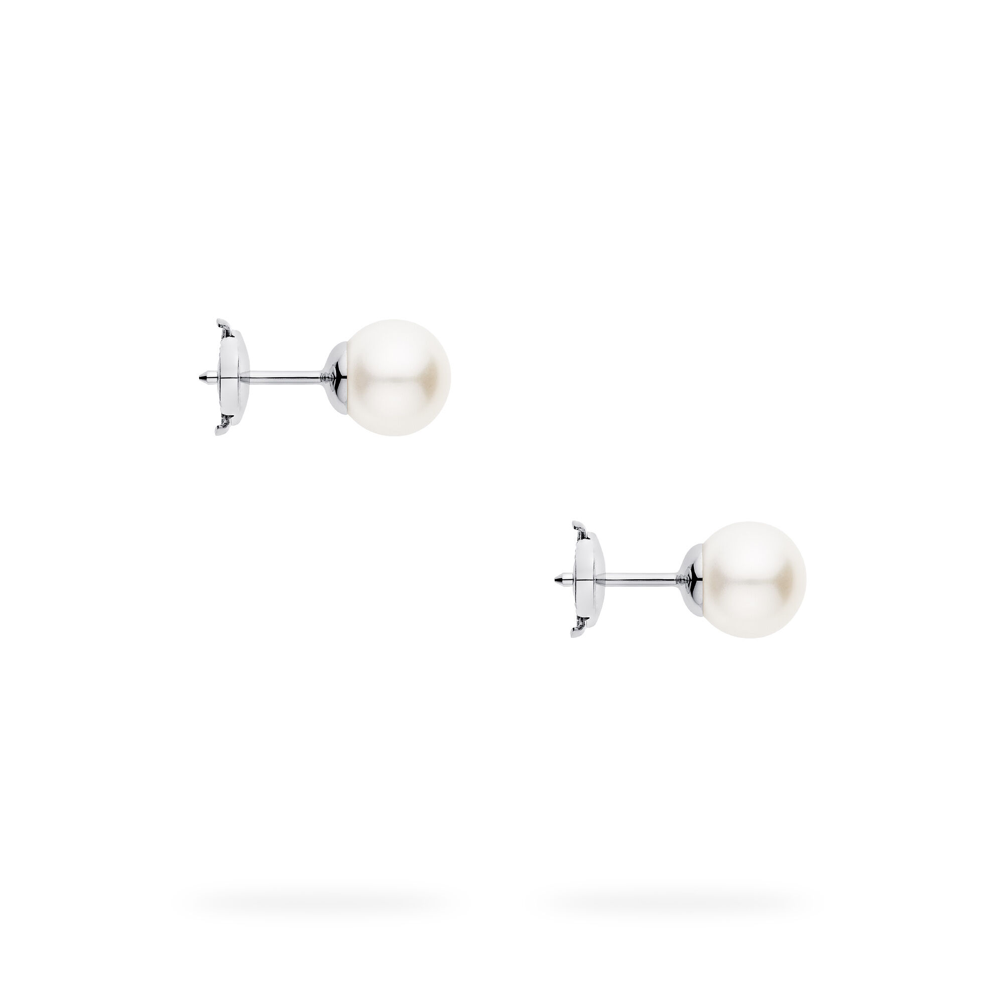 nude] mini bubble pearl STUD ピアス/イヤリング（white）
